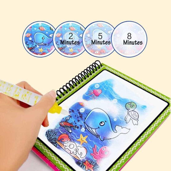 Magic Water Book for Kids | Magic Water Coloring Book | Kids Drawing Book