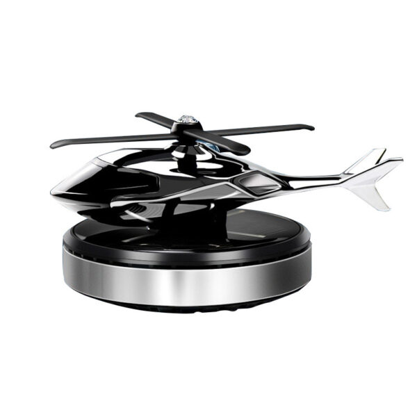 Car Air Freshener Solar Helicopter Modeling Decoration Aromatherapy Car Interior Accessories Propeller Rotating Perfume Diffuser - Image 7